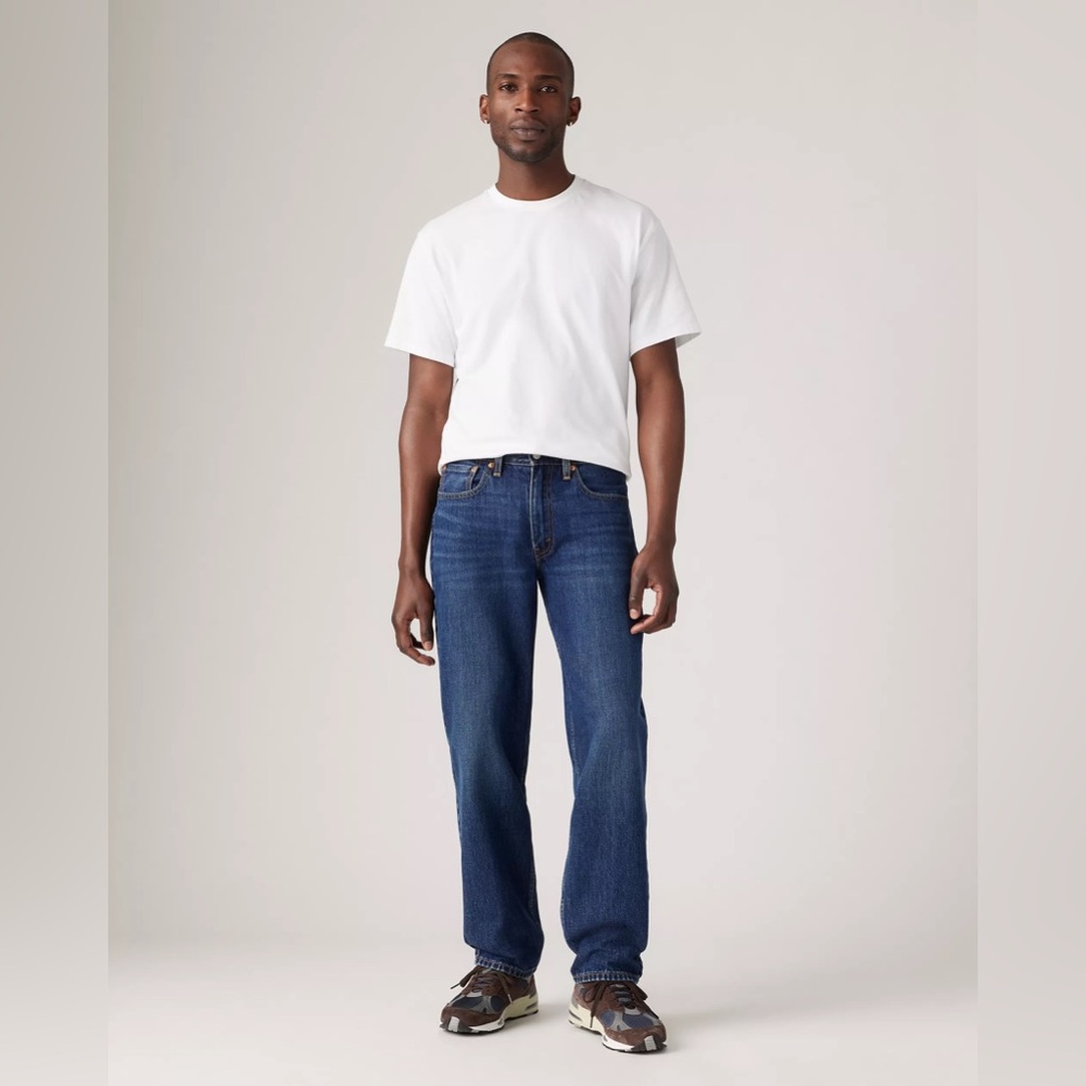 Levi's 550 Men's Dark Blue Straight Jeans